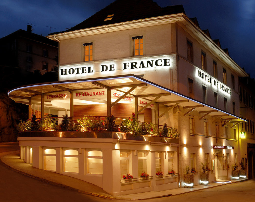Logis Hotel Le France Villers-le-Lac Eksteriør bilde